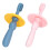 2Pcs Baby Silicone Toothbrush Detachable Soft 2