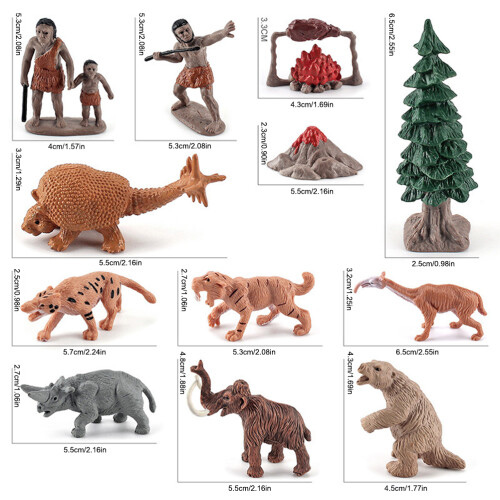 Menselijke Evolutie Figuur Set PVC Statue 1