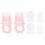 (Pink) Baby Fruit Feeder Pacifier BPA Free Silicone Blue 1