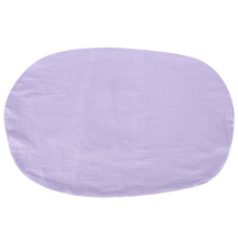 (Light Purple) Atmungsaktives Neugeborenen-Lounger-Abdeckbar Entfernbare Jeans Blau