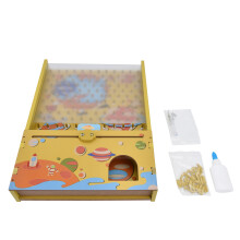 (Yellow) Tisch-Pinball-Spiel Lernspielzeug Set Grün