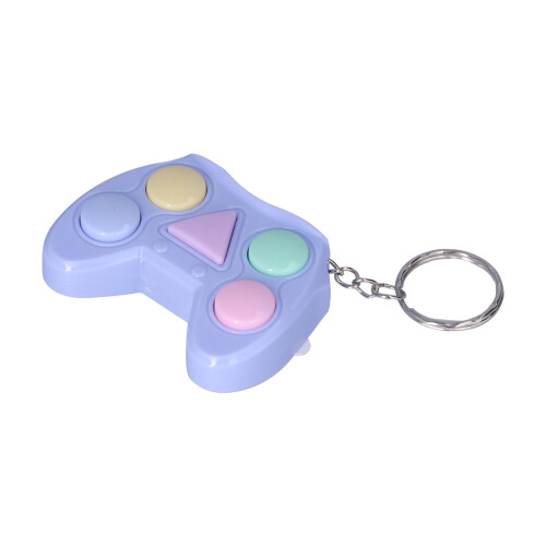 (Blue) Mini-Gameconsole-Schlüsselanhänger, stressfrei, blau 1