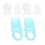 (Blue) Baby Fruit Feeder Pacifier BPA Free Silicone Blue 2
