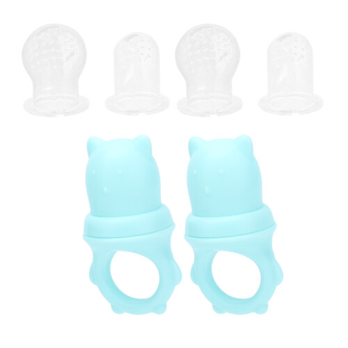 (Blue) Baby Fruit Feeder Pacifier BPA Free Silicone Blue 1