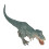 (Green) Realistischer T-Rex Dinosaurier Figur Modell Blau 3