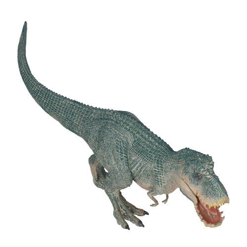 (Green) Realistischer T-Rex Dinosaurier Figur Modell Blau 2