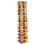 Wooden Stacking Tower Game with Fruit Picture for Kids 2