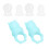 (Blue) Baby Fruit Feeder Pacifier BPA Free Silicone Blue 4