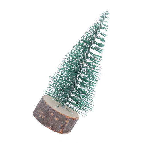 10 Mini Alberi Pino Artigianali con Base 1