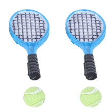 Miniatur-Tennis-Schläger für Puppenhaus Deko