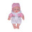 (Pink) 30cm Vinyl Levensgroot Baby Pop Roze 1