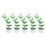 5pcs Miniature Artificial Succulent Dollhouse Plants 5