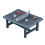 1:12 Dollhouse Table Tennis Table Miniature Bats 4