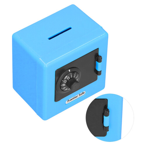 (Bleu) Kindersicherheitsgeldbox mit Code Schloss Blau 2