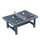 1:12 Dollhouse Table Tennis Table Miniature Bats 2