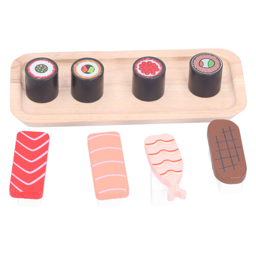 Houten Sushi Speelgoed Keuken Set 2