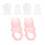 (Pink) Baby Fruit Feeder Pacifier BPA Free Silicone Blue 2