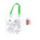 (Snowman) DIY-Graffiti-Totebag mit 6 Stiften 1
