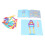 Arithmetic Card Shape Matching Puzzle Educational Toy for Kids 3