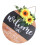Willkommens-Türschild mit Sonnenblumenkranz 5