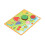 (Fruits) Wood Peg Puzzles Fruits Shape Chunky Educational 5