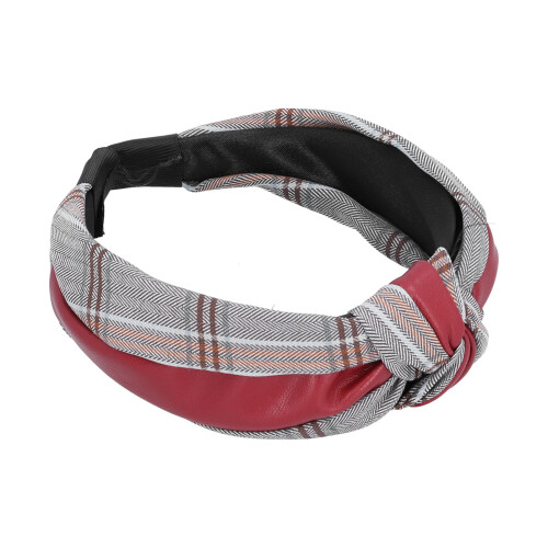 (Wine Red) Retro Waschlappen mit Schleife, Schwarz 2
