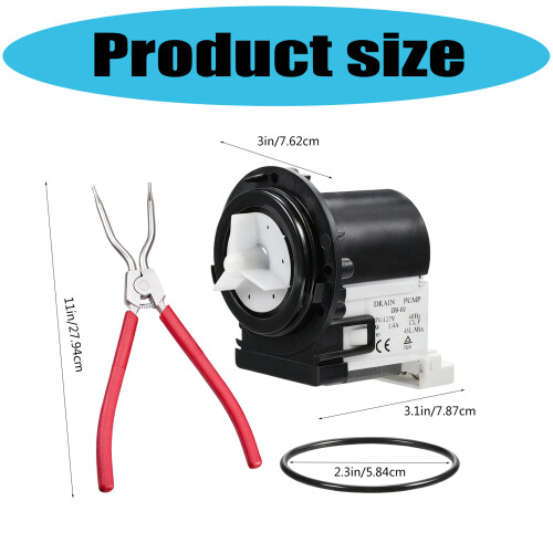 Washing Machine Drain Pump Motor 4681EA2001T Washer Drain Pump 2