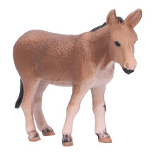 Wildes Esel-Simulationsmodell Tierstatue Plastik Kinder-Geschenk