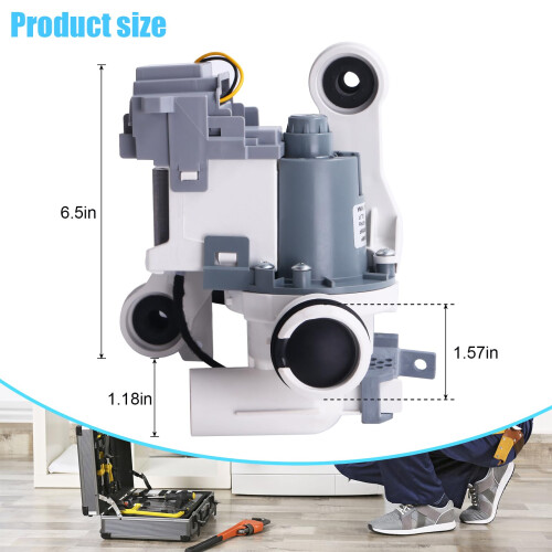 DC97-19289F Washer Drain Pump Washing Machine Accessories for 2