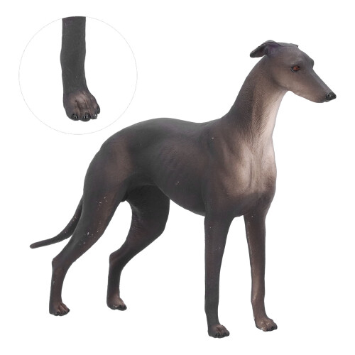 Simulierte Hundefigur Statische Tierfigur Dekoration Geschenk 2