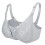 (Gray 38/85) Damen-Spitzen-Still-BH Grau 34/75 2