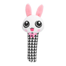 (Bunny) Plüsch Greifspielzeug Baby Rassel Hase Weich
