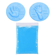DIY Baby Hand Foot Inkpad 7 Color Soft Clay Foam Supplies for Kids