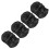 (Grand (4 pièces)) Baby Stroller Wheel Covers Dustproof Protector 4 Stks 4