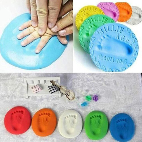 Timbro Mani Piedi Bebe 7 Colori Argilla Morbida 2