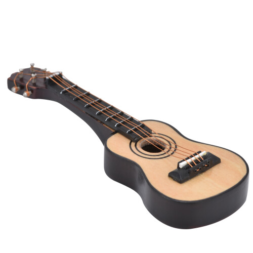 (Classical Guitar) 1/12 houten mini gitaar model 2