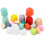 (22 Pcs) 22-delige houten stapelstenen 4