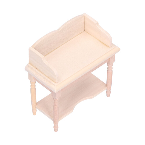 1:12 Miniatur-Dollhouse-Schreibtisch DIY 2