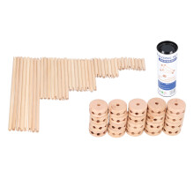 Kinder Bausteine DIY Holz Pädagogisches Spielzeug