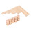 Kinder Bausteine DIY Holz Pädagogisches Spielzeug 5