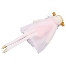 Kinderkuschelpuppen für Mädchen Weiches Plüsch-Schmusetier Schlaf 25cm Blau