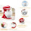 Ice Cream Mixing Stands Easy Installation and High Efficiency 7