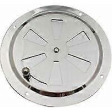 Round ventilation grille with adjustable vents Stainless steel air inlet and outlet grille