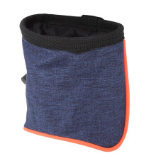 Collapsible Dog Treat Pouch with Poop Bag Dispenser, Blue, 14.5x11x15.5cm