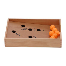 Scatola Tavolo Ping Pong Montessori in Legno per Bambini