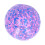 (Purple) Drukbal Knijpspeeltje Geel 3+ 1