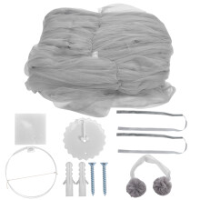(Gray) Prinzessin Bettvorhang Moskitonetz Grau Baby