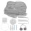(Gray) Prinses Bed Canopy Net Muggenbescherming Koepel Grijs 1