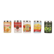 (Fruit Can Models) 5Pcs Mini Dollhouse Drink Accessories Mini Fruit Can Models