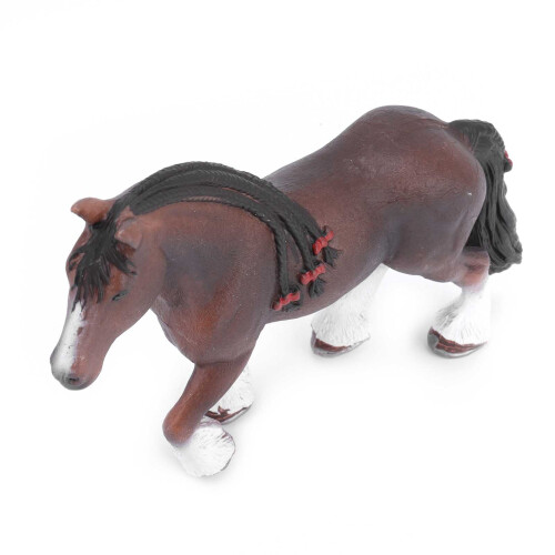 Dierenpaard Model Leer Educatief Speelgoed Gift 2